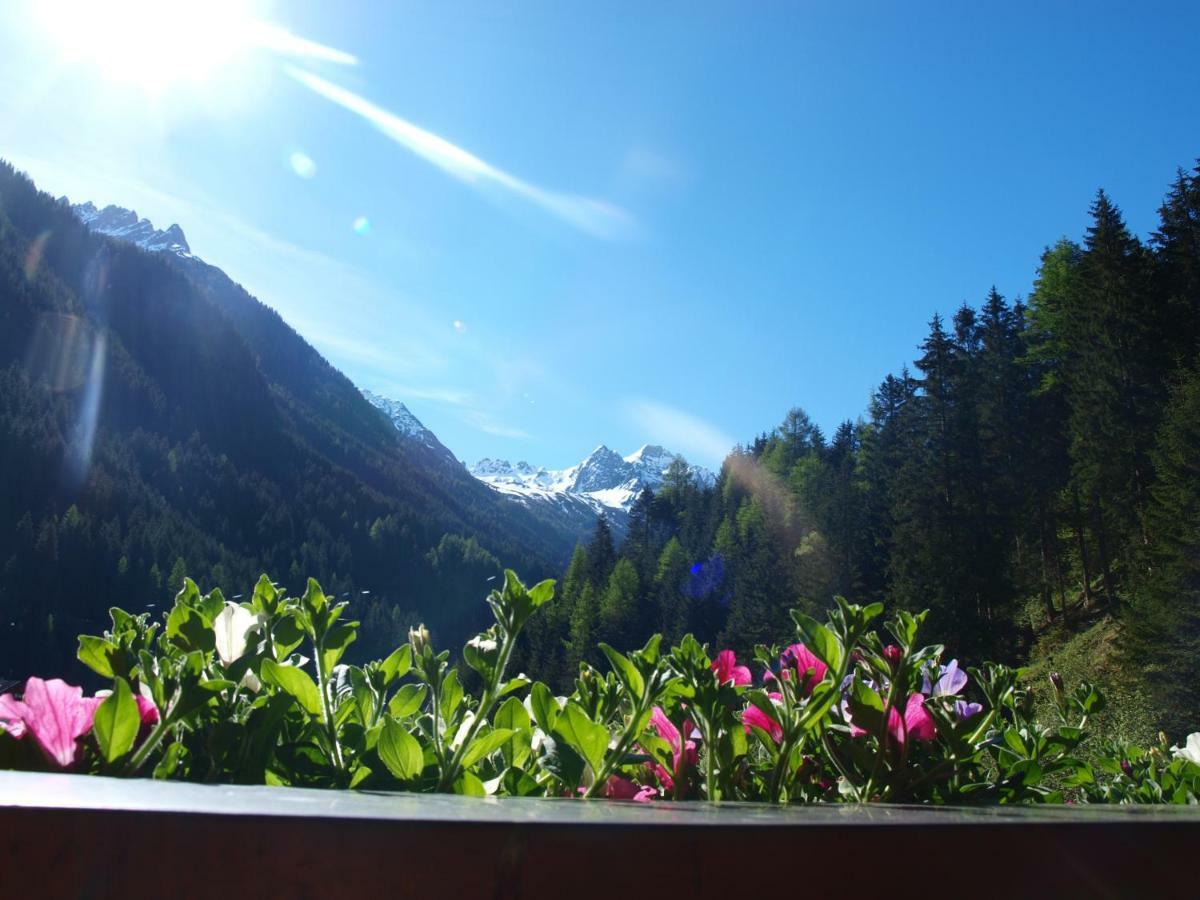 Haus Hubertus Apartment Sankt Leonhard im Pitztal Bagian luar foto